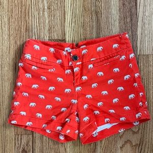 Banana Republic Elephant Print Shorts
